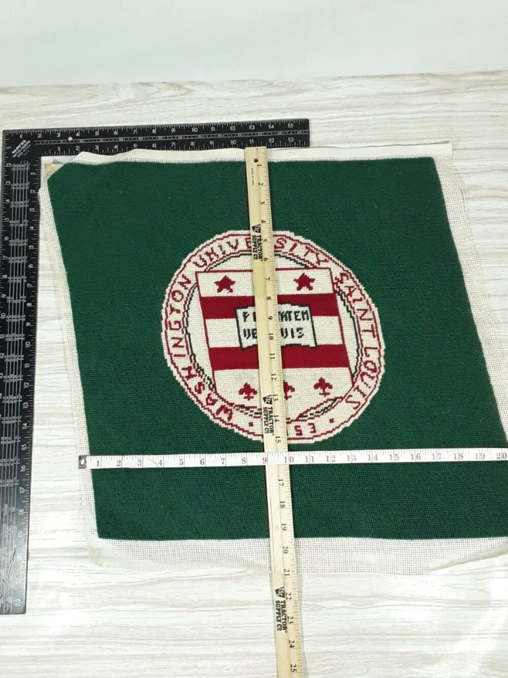 Vtg Washington Univ St Louis Rug 21